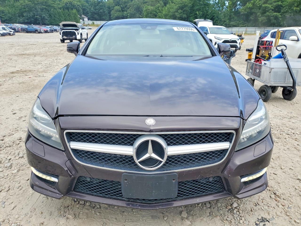 2013 Mercedes-benz Cls 550 4matic Purple vin: WDDLJ9BB6DA058679