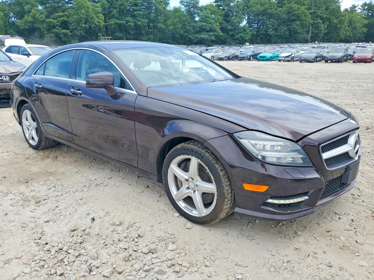 2013 Mercedes-benz Cls 550 4matic Purple vin: WDDLJ9BB6DA058679