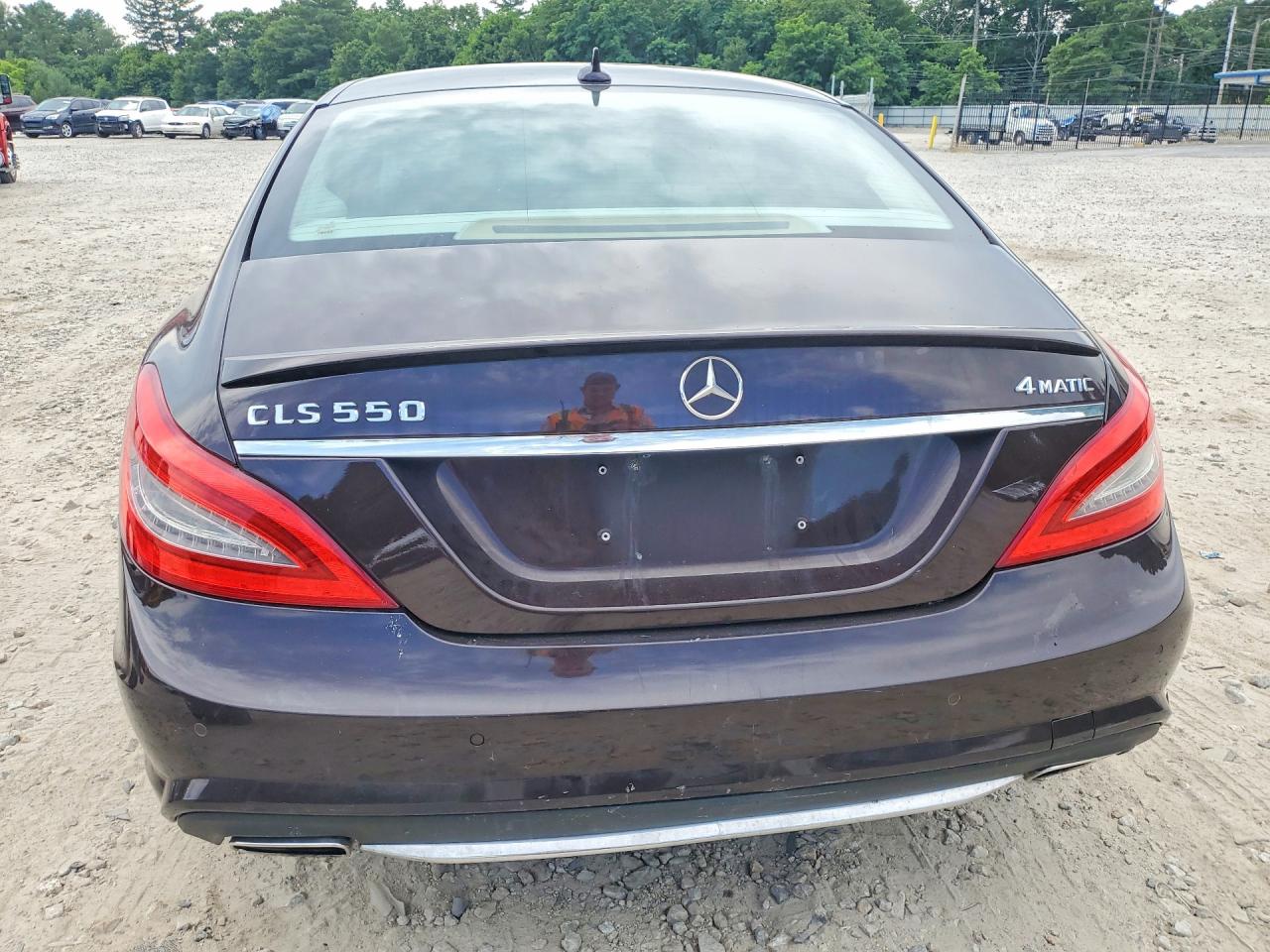 2013 Mercedes-benz Cls 550 4matic Purple vin: WDDLJ9BB6DA058679