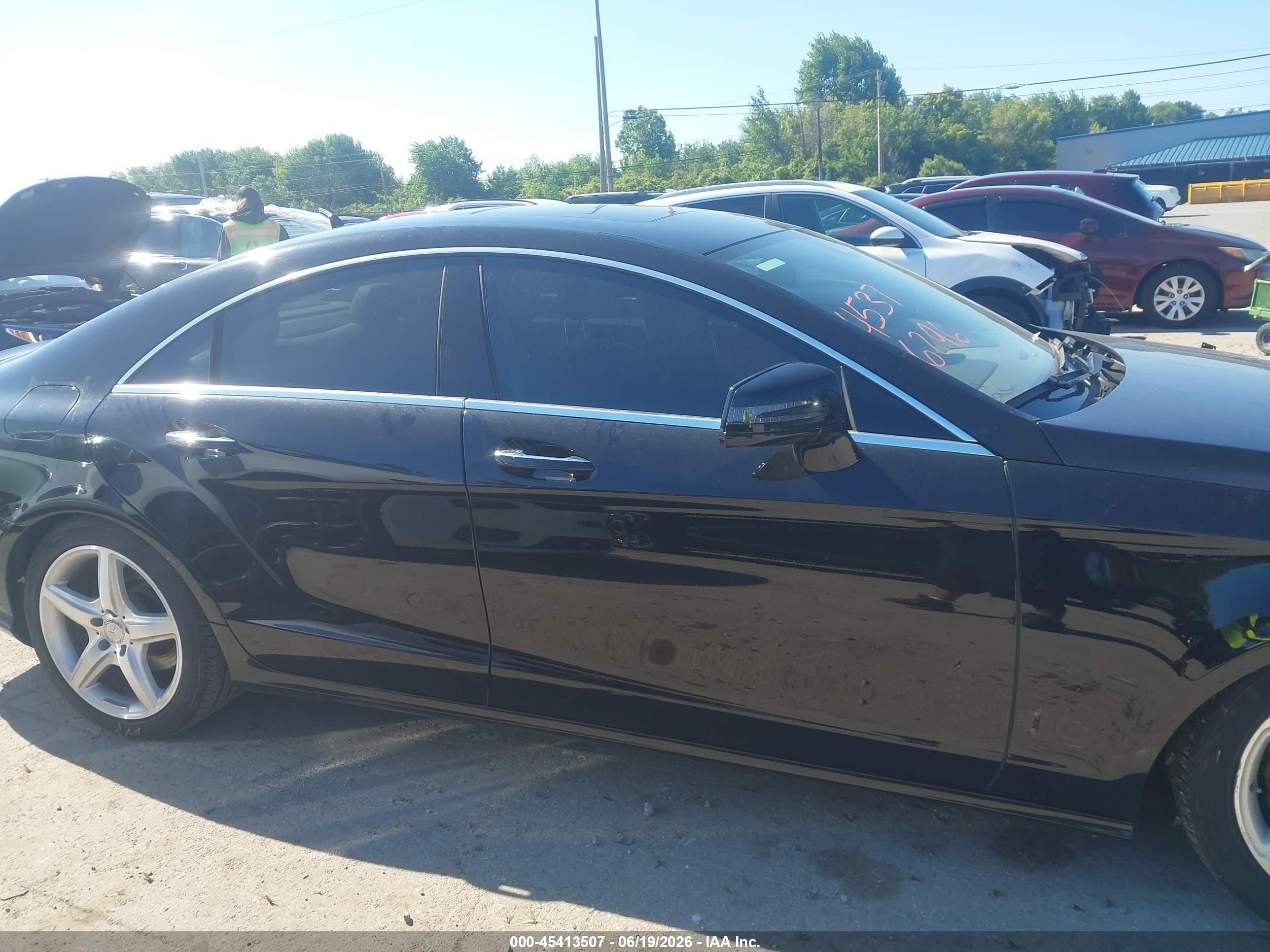 2013 Mercedes-benz Cls 550 4matic Black vin: WDDLJ9BB6DA064711