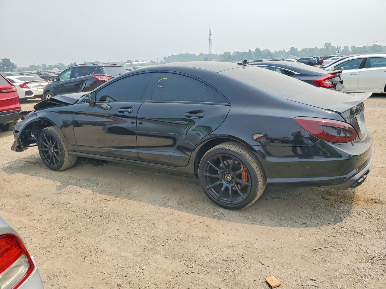 2014 Mercedes-benz Cls 550 4matic Черный vin: WDDLJ9BB6EA091537