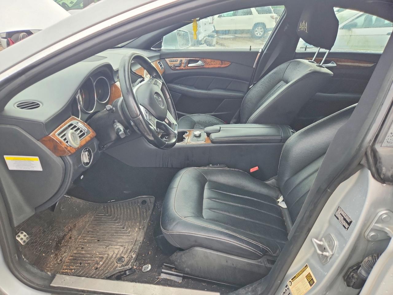 2012 Mercedes-benz Cls Silver vin: WDDLJ9BB7CA046619