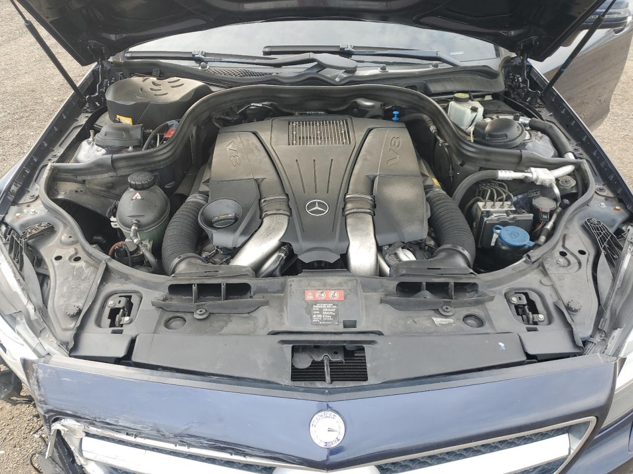 2013 Mercedes-benz Cls 550 4matic Синий vin: WDDLJ9BB7DA071599