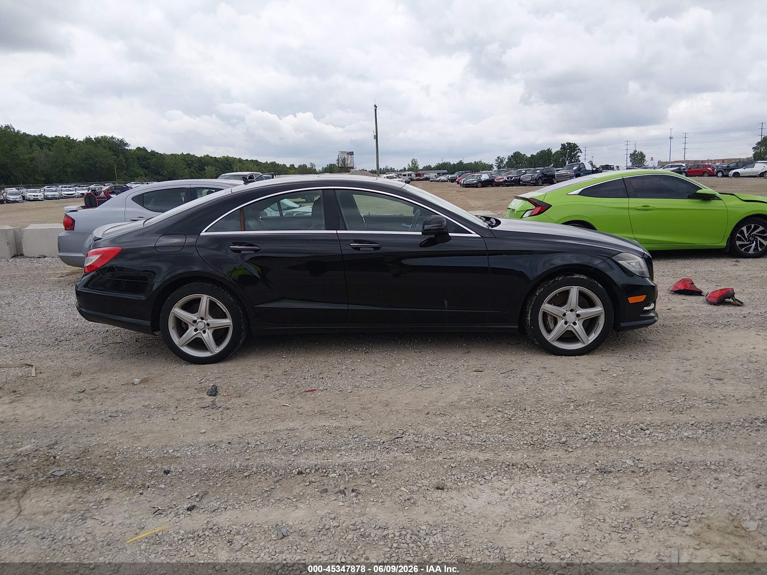2014 Mercedes-benz Cls 550 4matic Black vin: WDDLJ9BB7EA112007