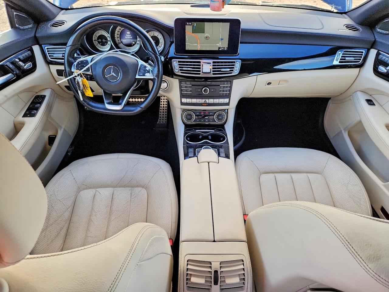2017 Mercedes-benz Cls 550 4matic Blue vin: WDDLJ9BB7HA198441