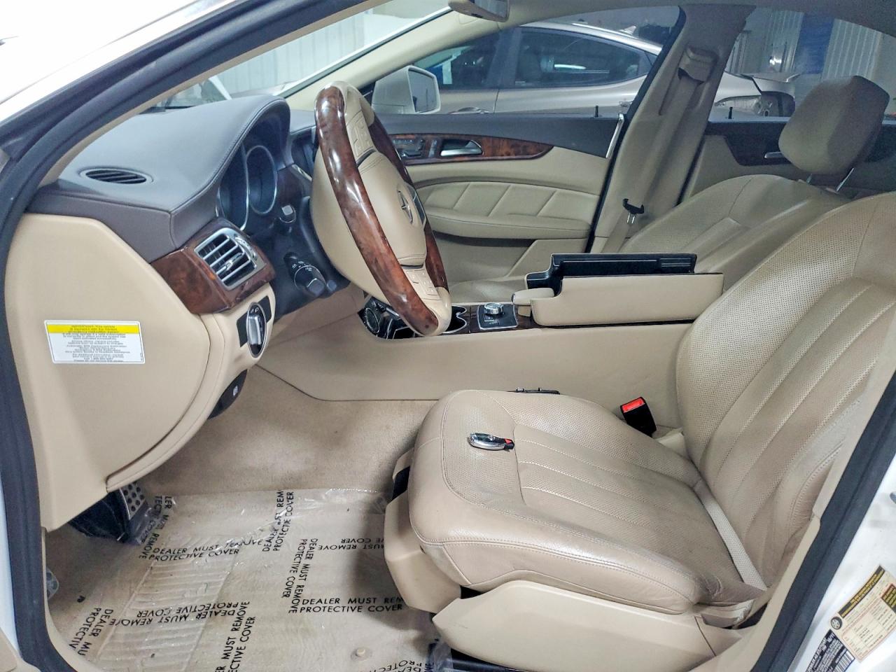 2012 Mercedes-benz Cls 550 4matic White vin: WDDLJ9BB8CA030364