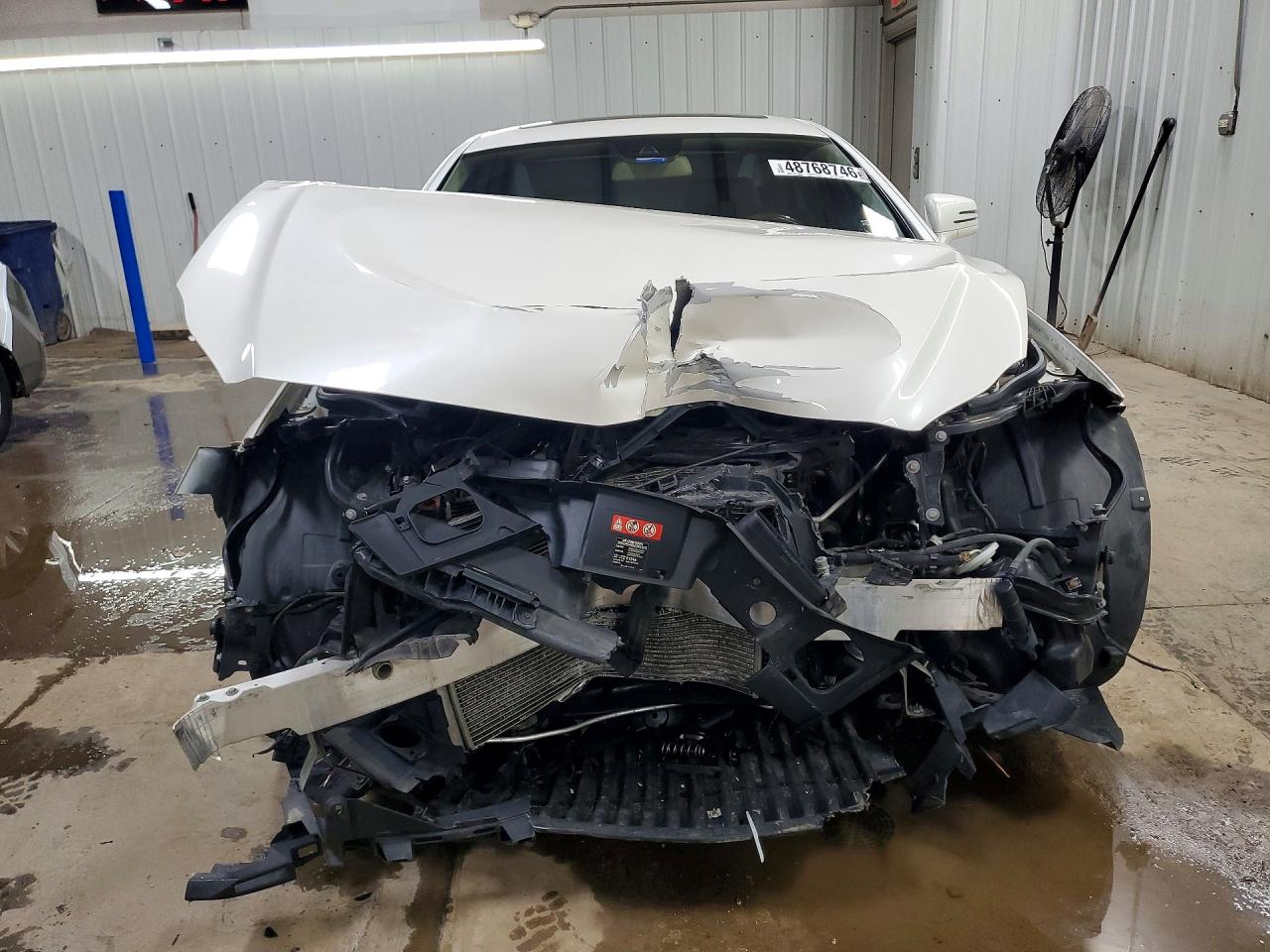 2012 Mercedes-benz Cls 550 4matic White vin: WDDLJ9BB8CA030364