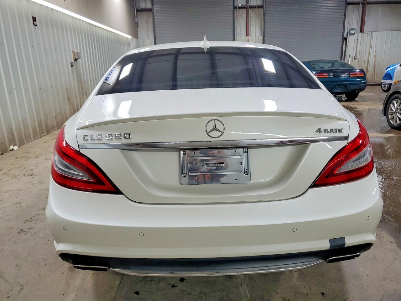 2012 Mercedes-benz Cls 550 4matic White vin: WDDLJ9BB8CA030364
