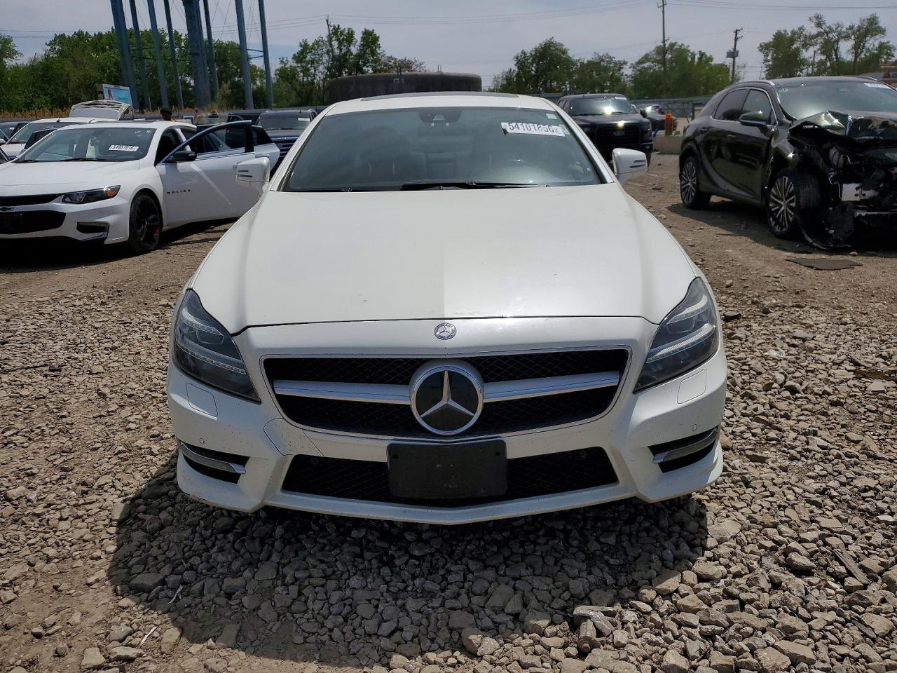 2012 Mercedes-benz Cls 550 4matic Белый vin: WDDLJ9BB8CA043938