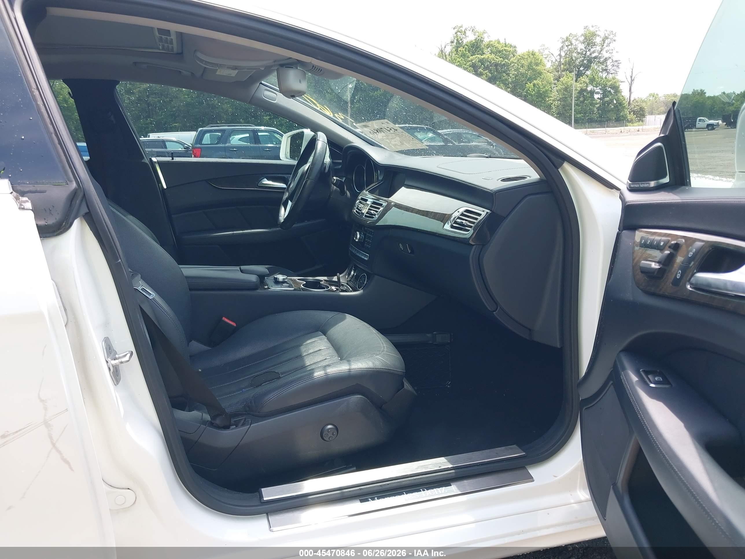 2013 Mercedes-benz Cls 550 4matic White vin: WDDLJ9BB8DA059543