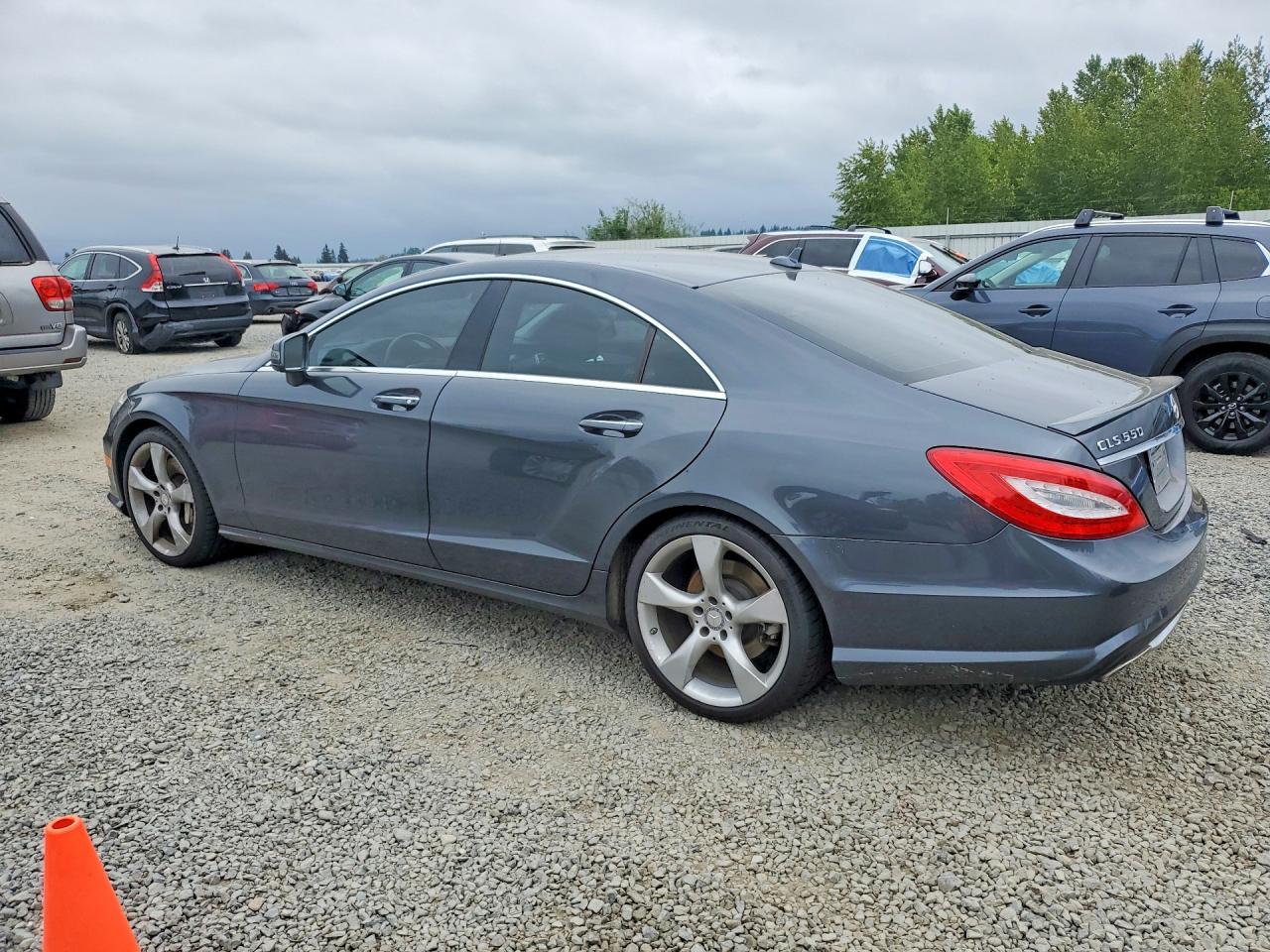 2014 Mercedes-benz Cls 550 4matic Серый vin: WDDLJ9BB8EA089899