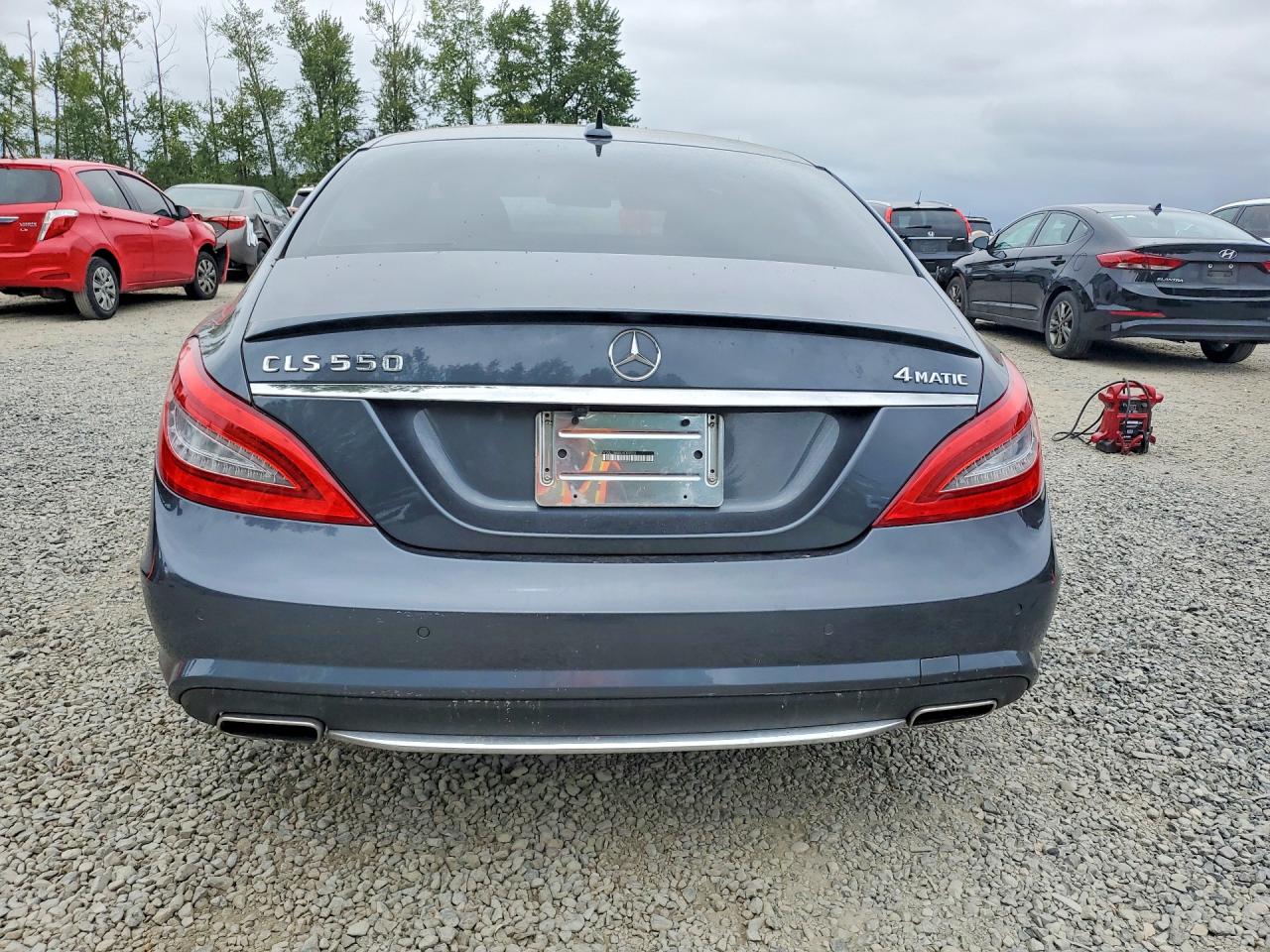 2014 Mercedes-benz Cls 550 4matic Серый vin: WDDLJ9BB8EA089899