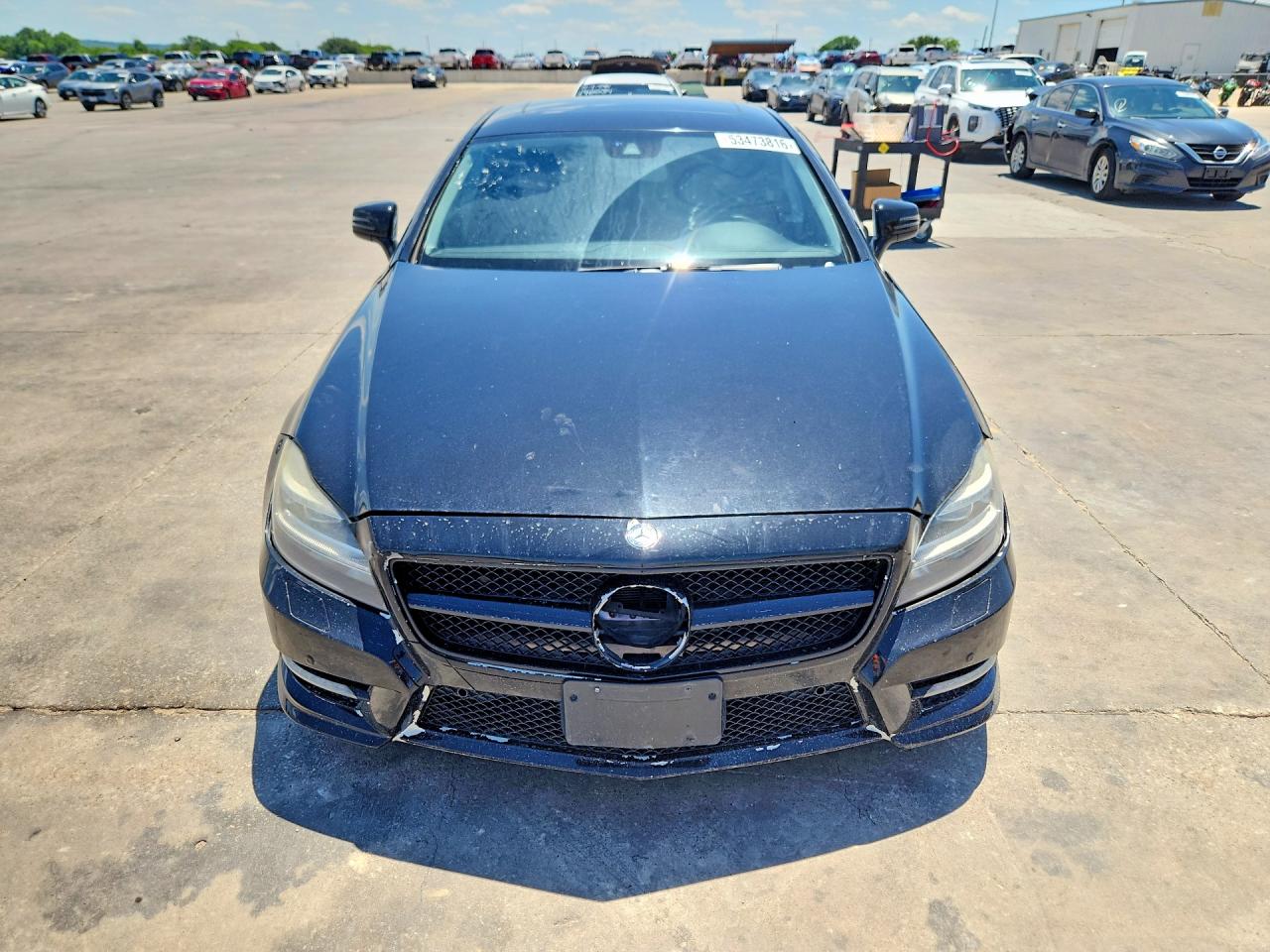 2014 Mercedes-benz Cls 550 4matic Черный vin: WDDLJ9BB8EA090292