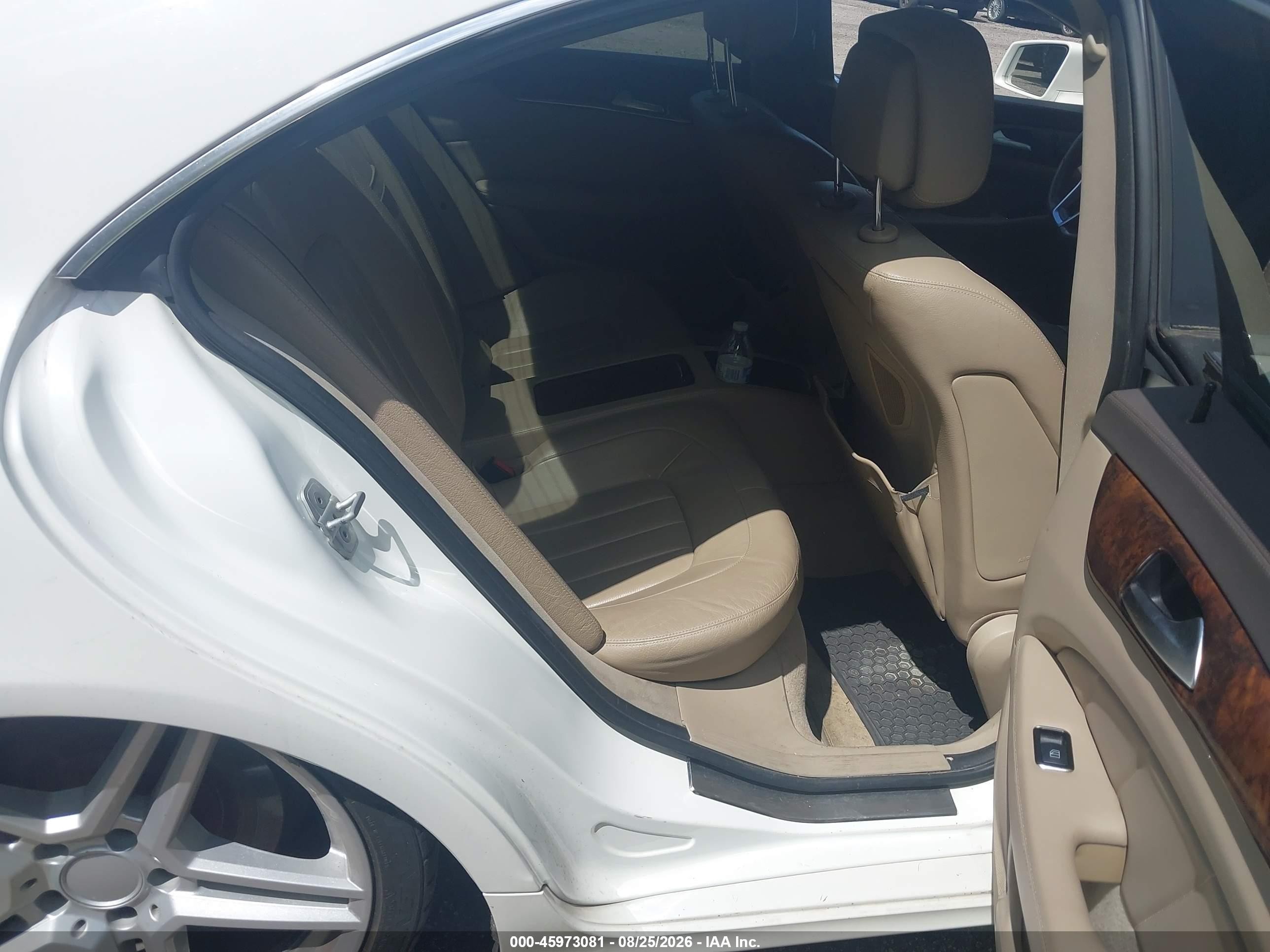 2014 Mercedes-benz Cls 550 4matic White vin: WDDLJ9BB8EA094780