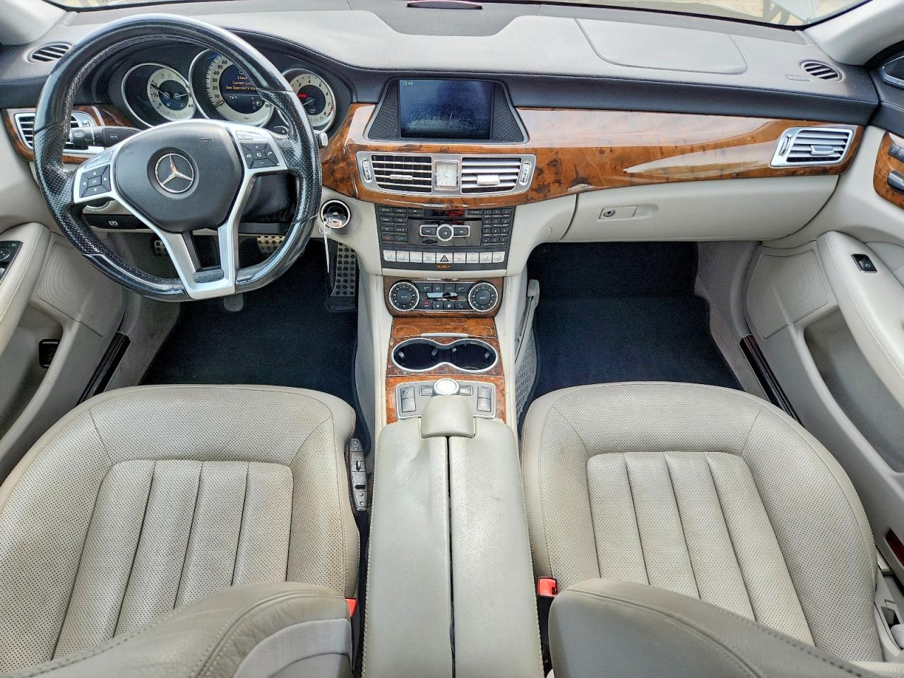 2014 Mercedes-benz Cls 550 4matic Серый vin: WDDLJ9BB8EA102392