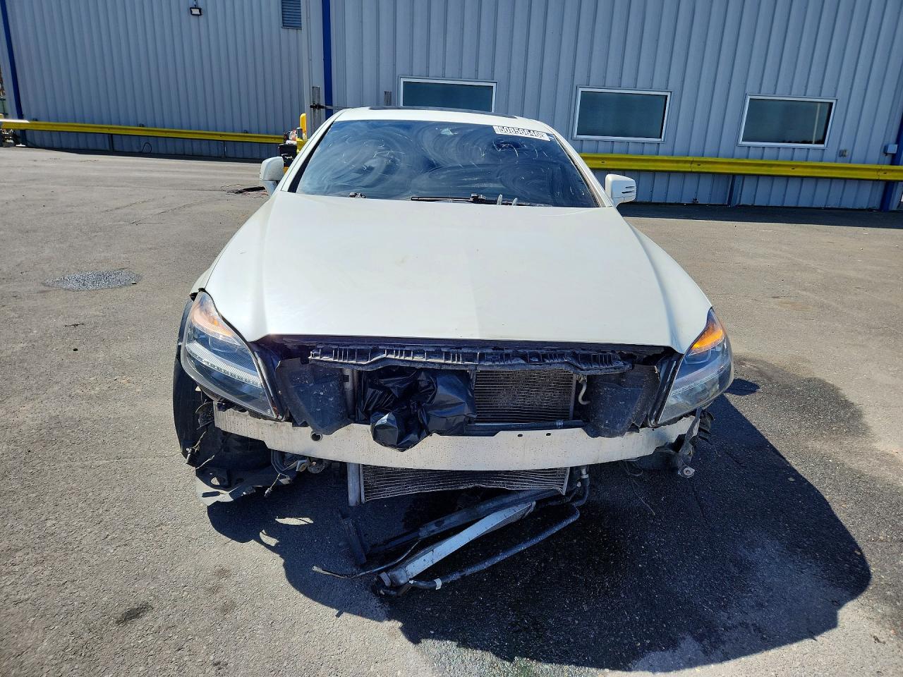 2014 Mercedes-benz Cls 550 4matic White vin: WDDLJ9BB8EA113506