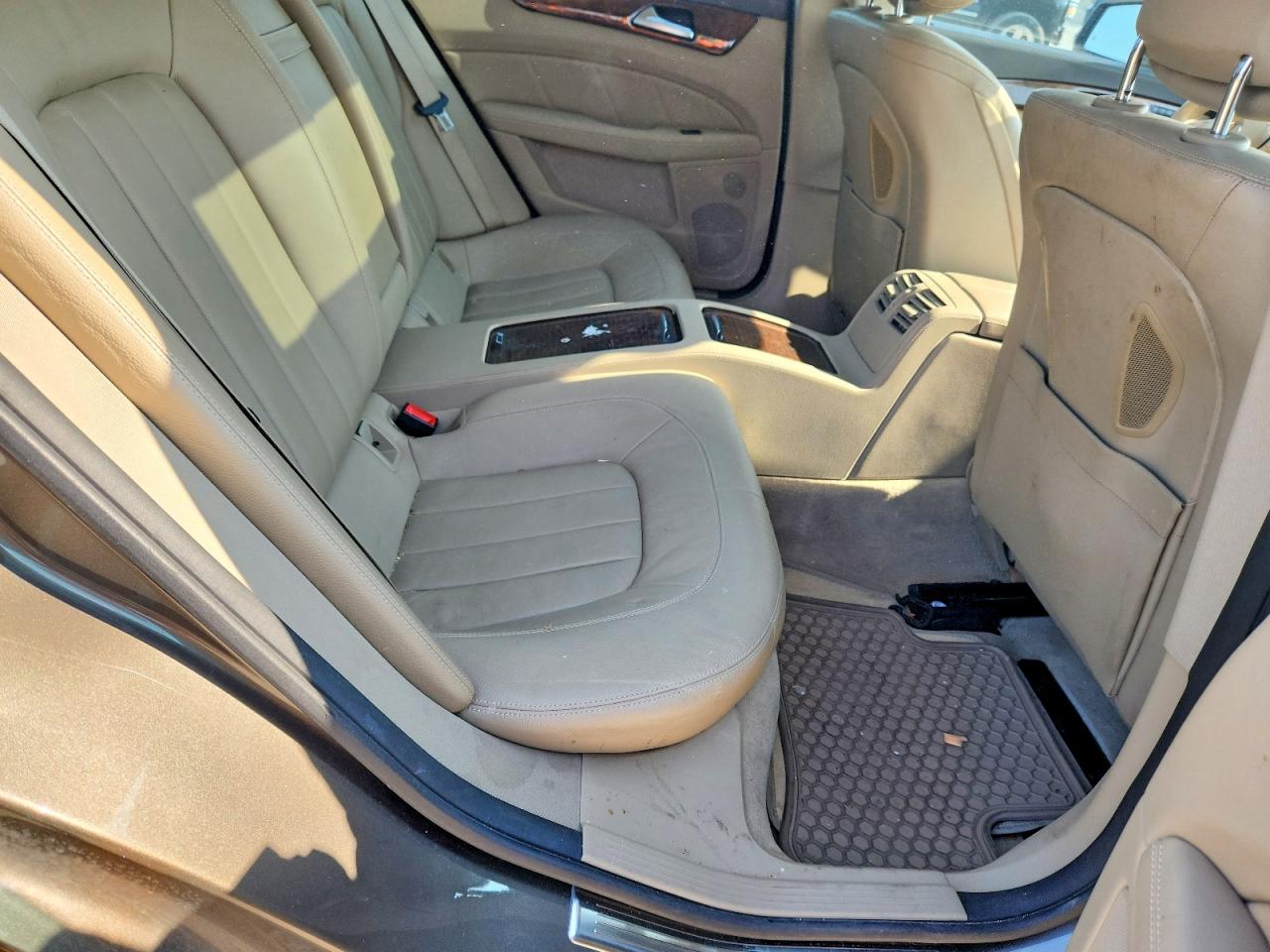 2012 Mercedes-benz Cls 550 4matic Tan vin: WDDLJ9BB9CA041874