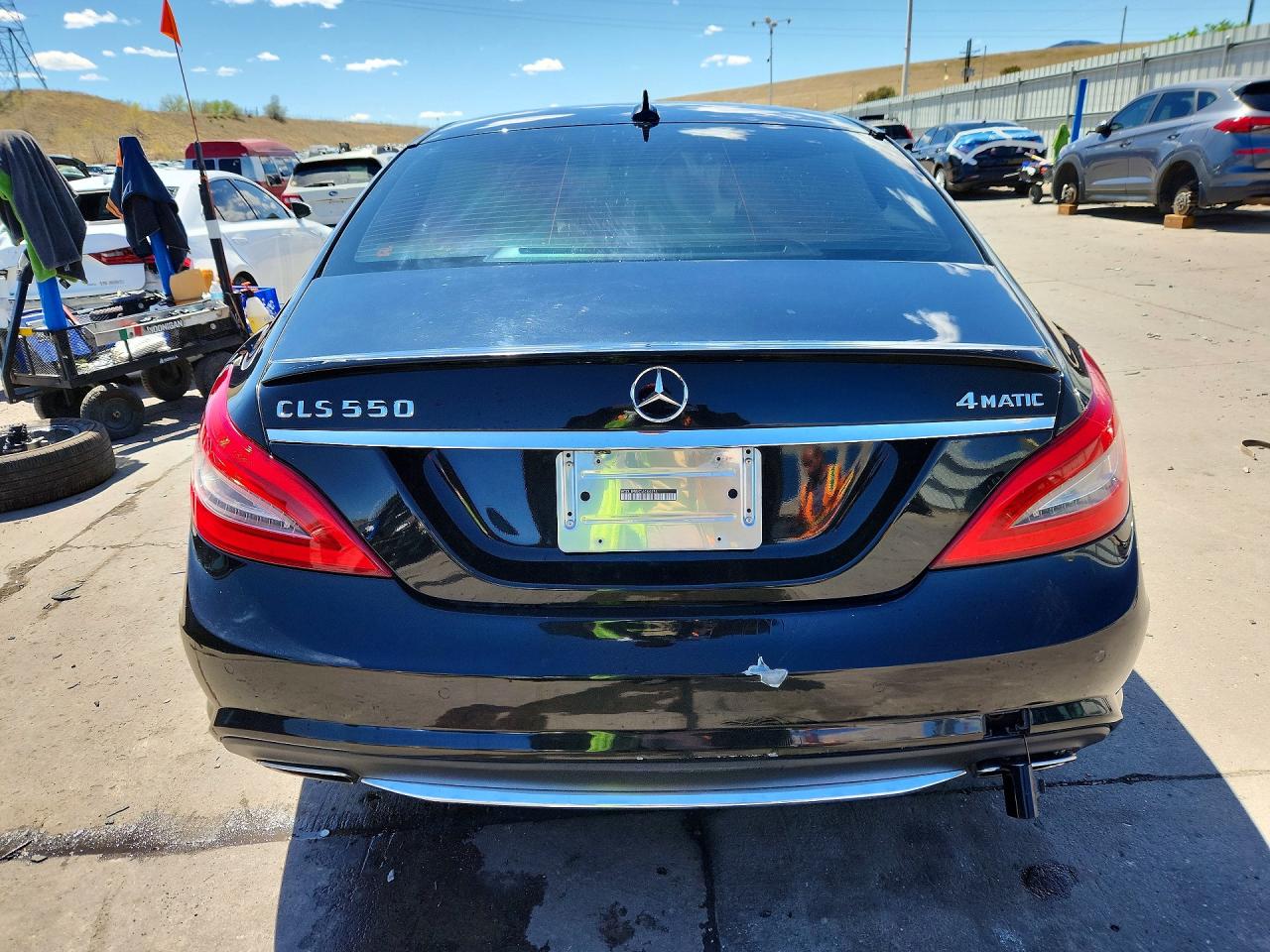 2013 Mercedes-benz Cls 550 4matic Black vin: WDDLJ9BBXDA064484