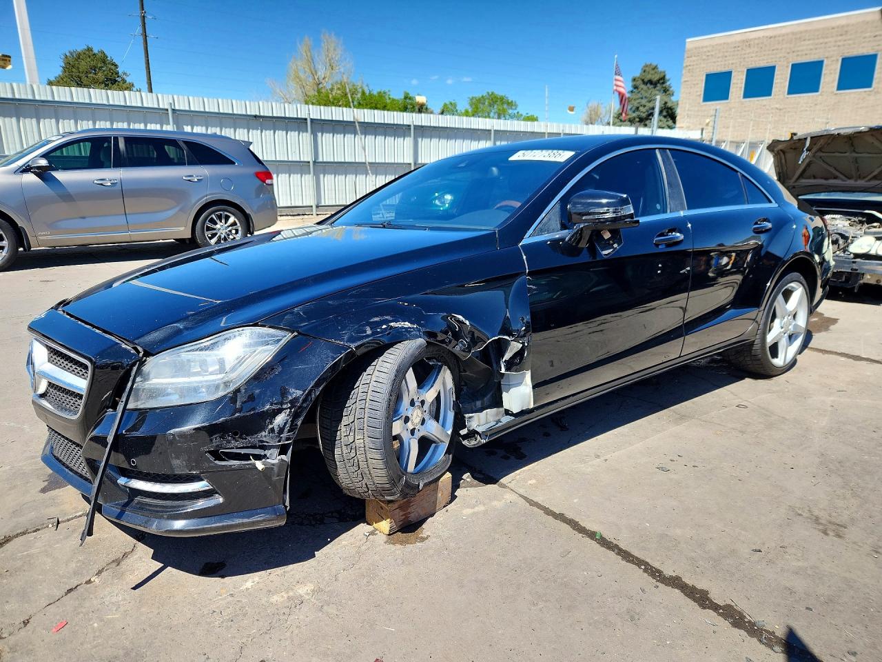 2013 Mercedes-benz Cls 550 4matic Black vin: WDDLJ9BBXDA064484