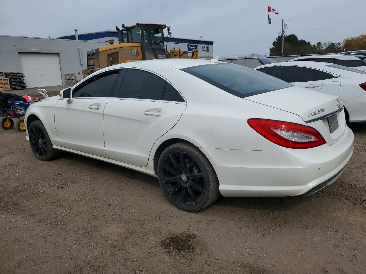 2013 Mercedes-benz Cls 550 4matic White vin: WDDLJ9BBXDA066039