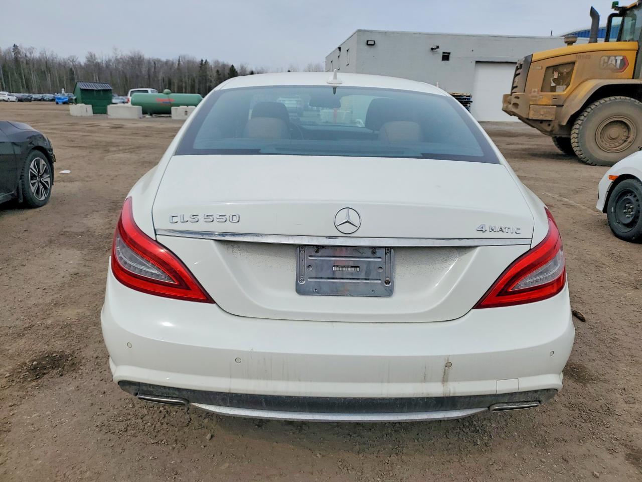 2013 Mercedes-benz Cls 550 4matic White vin: WDDLJ9BBXDA066039