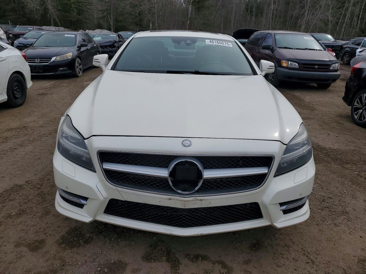 2013 Mercedes-benz Cls 550 4matic White vin: WDDLJ9BBXDA066039