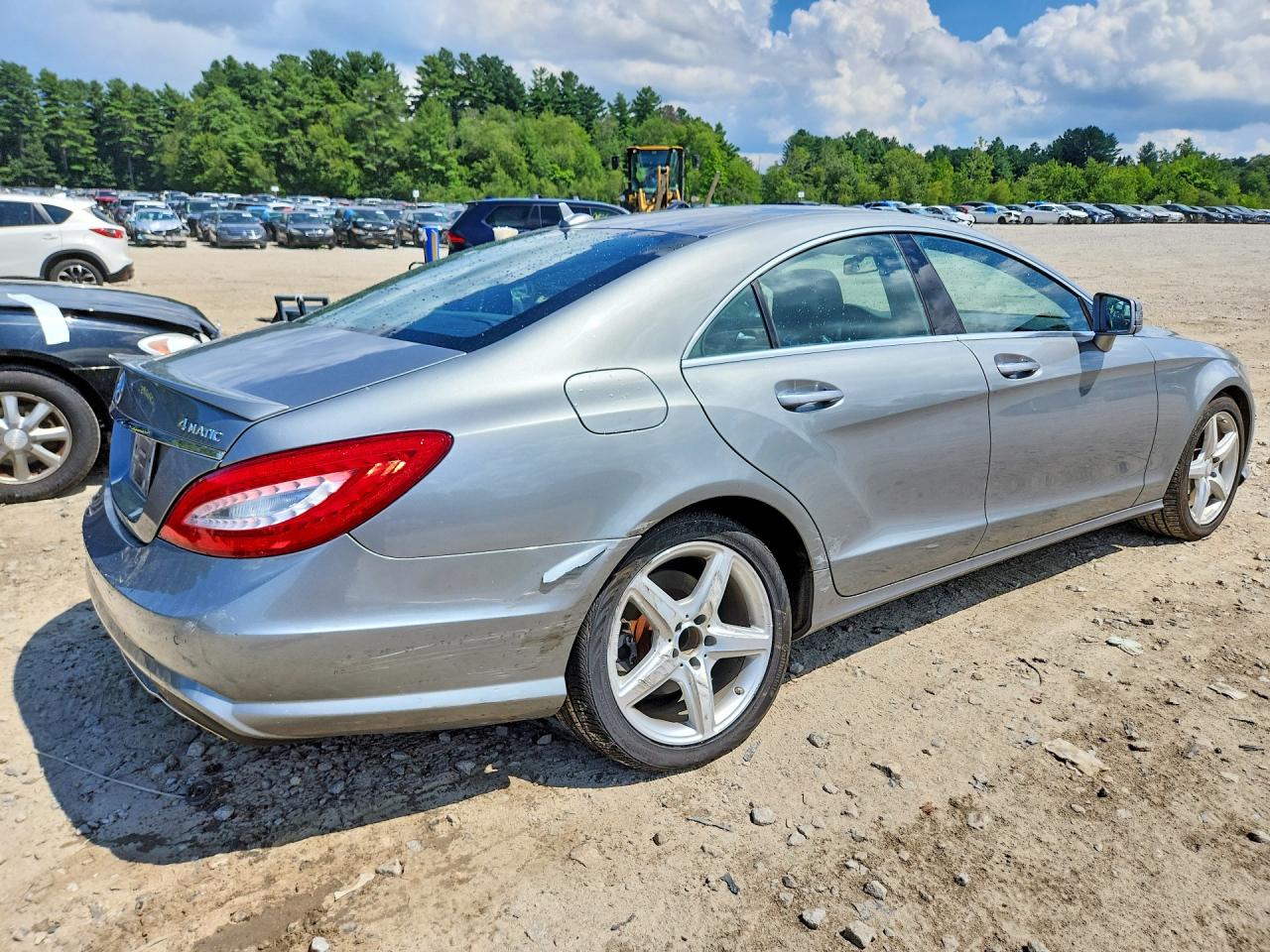 2013 Mercedes-benz Cls 550 4matic Gray vin: WDDLJ9BBXDA089076