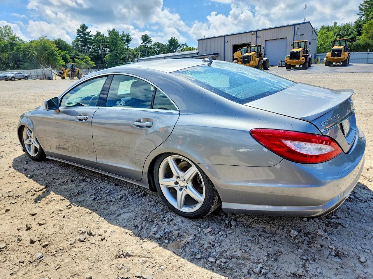 2013 Mercedes-benz Cls 550 4matic Gray vin: WDDLJ9BBXDA089076