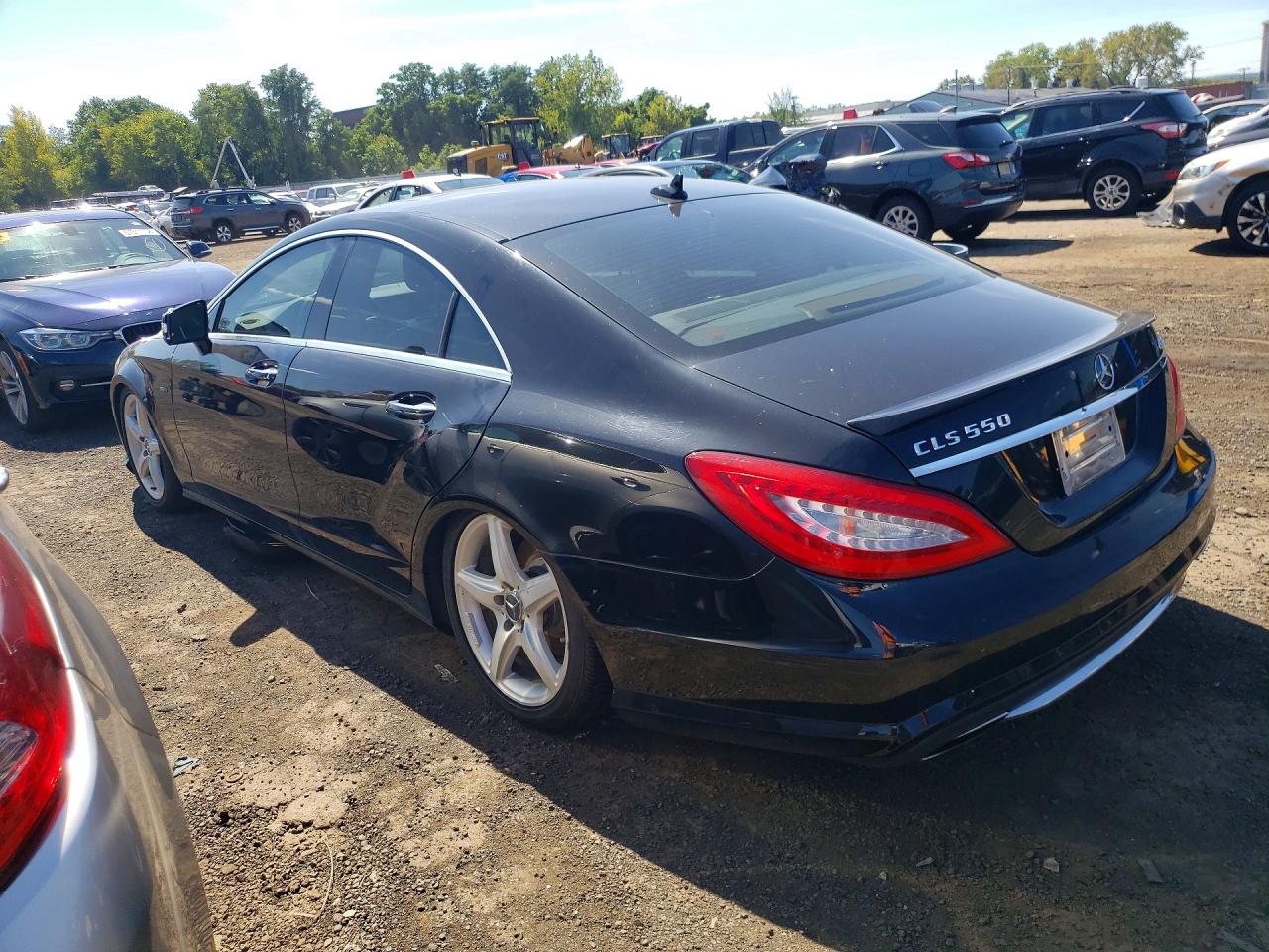 2014 Mercedes-benz Cls 550 4matic Black vin: WDDLJ9BBXEA128704