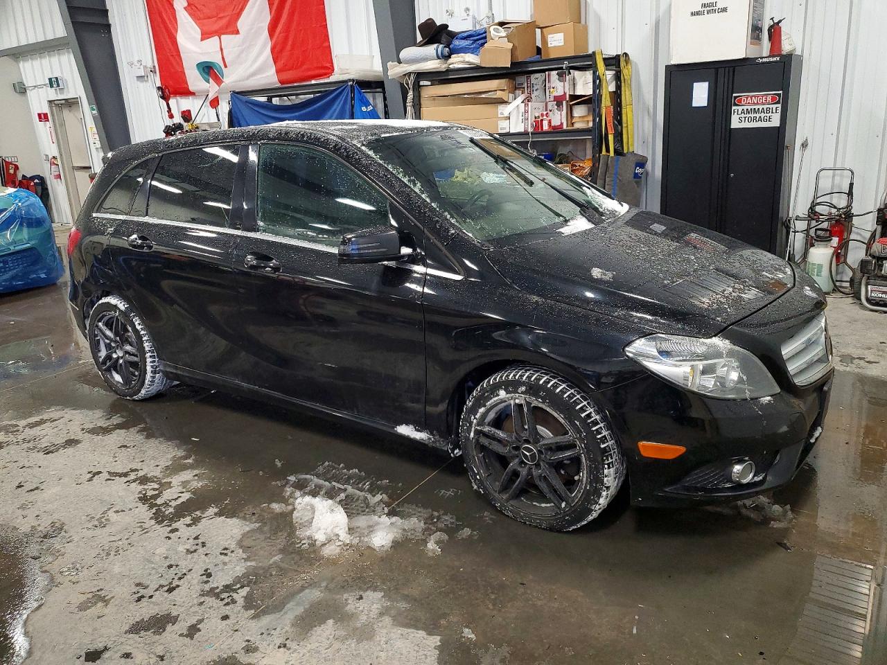 2013 Mercedes-benz B250 Black vin: WDDMH4EB2DJ121940