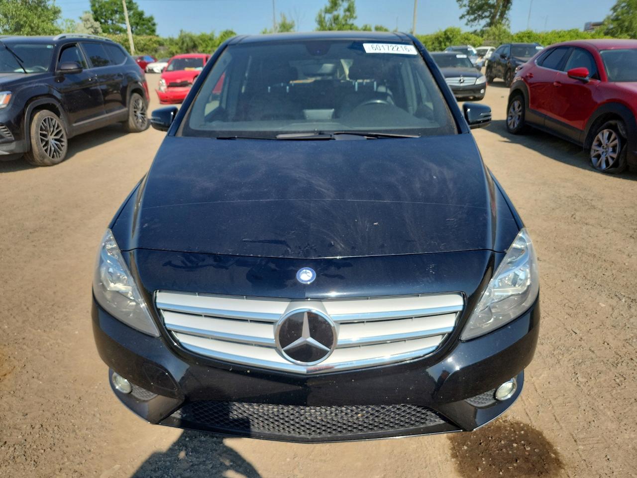 2014 Mercedes-benz B250 Black vin: WDDMH4EB2EJ245207