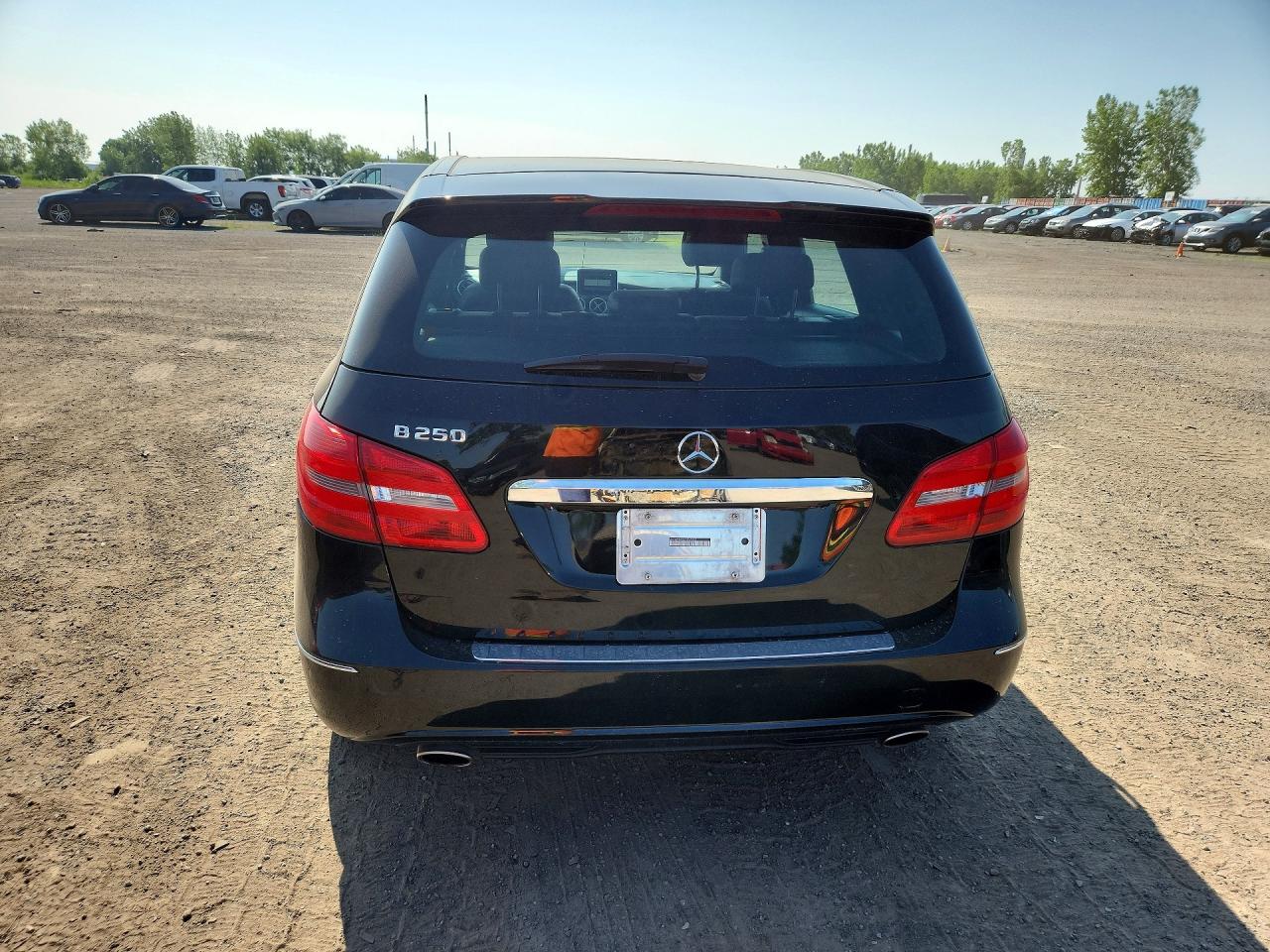 2014 Mercedes-benz B250 Black vin: WDDMH4EB2EJ245207