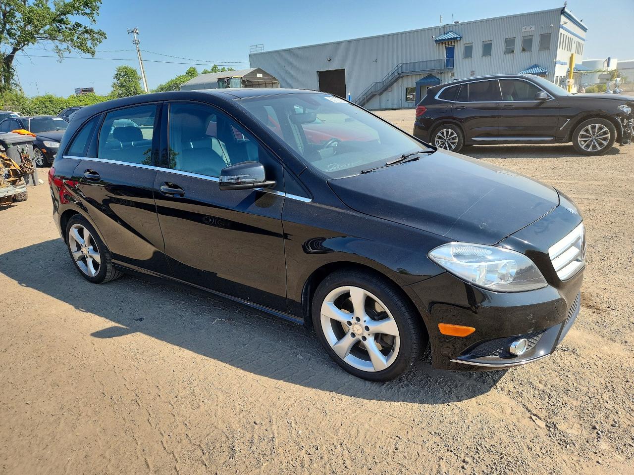 2014 Mercedes-benz B250 Black vin: WDDMH4EB2EJ245207