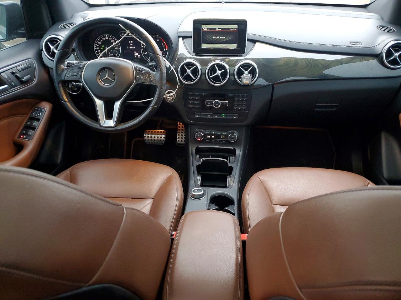 2013 Mercedes Benz B250 Blue vin: WDDMH4EB3DJ156115