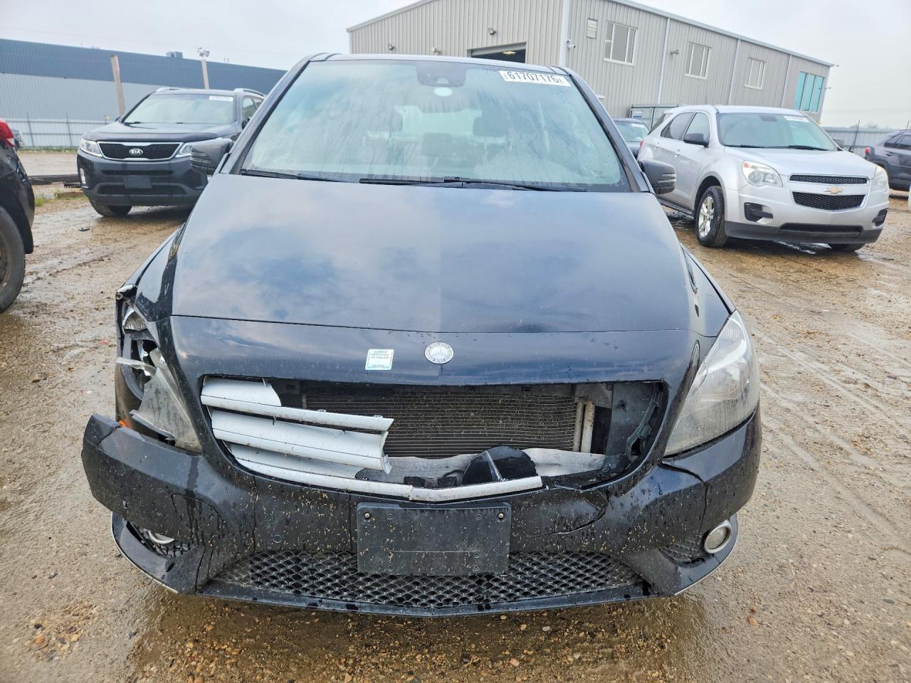 2014 Mercedes-benz B250 Black vin: WDDMH4EB3EJ295081