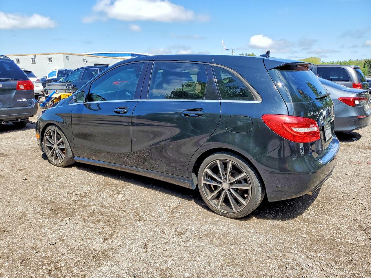 2014 Mercedes-benz B250 Charcoal vin: WDDMH4EB6EJ198263