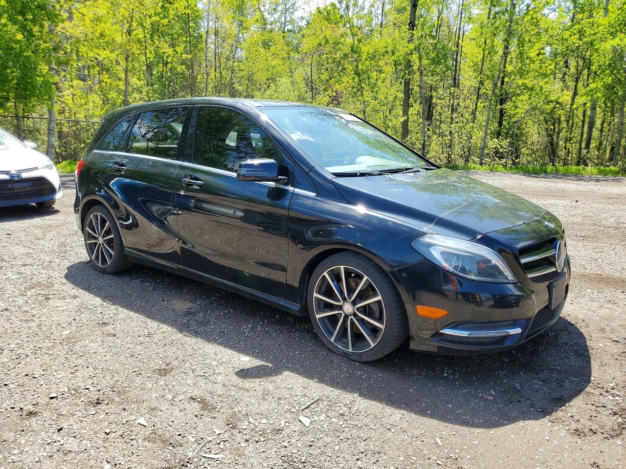 2014 Mercedes-benz B250 Charcoal vin: WDDMH4EB6EJ198263