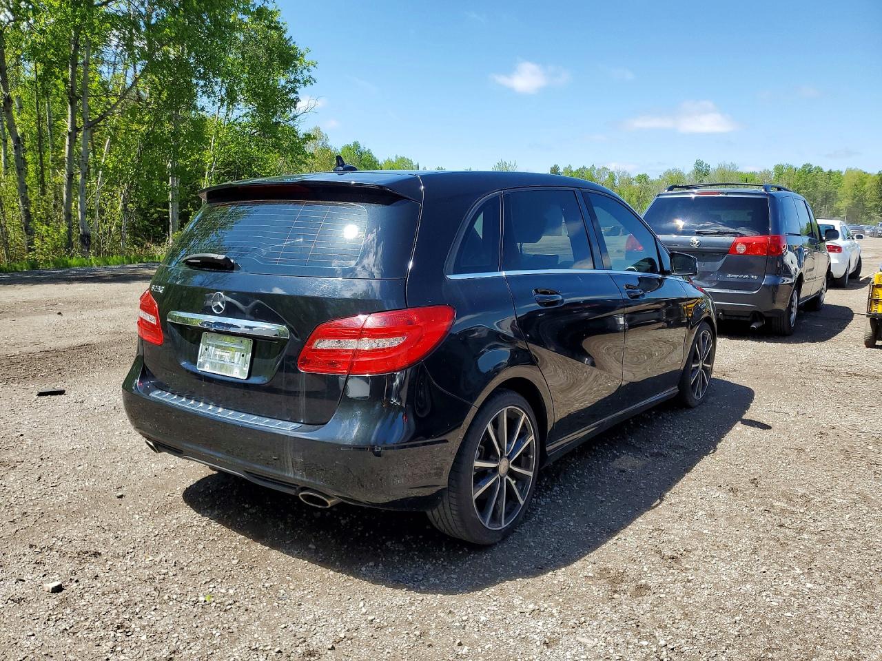 2014 Mercedes-benz B250 Charcoal vin: WDDMH4EB6EJ198263