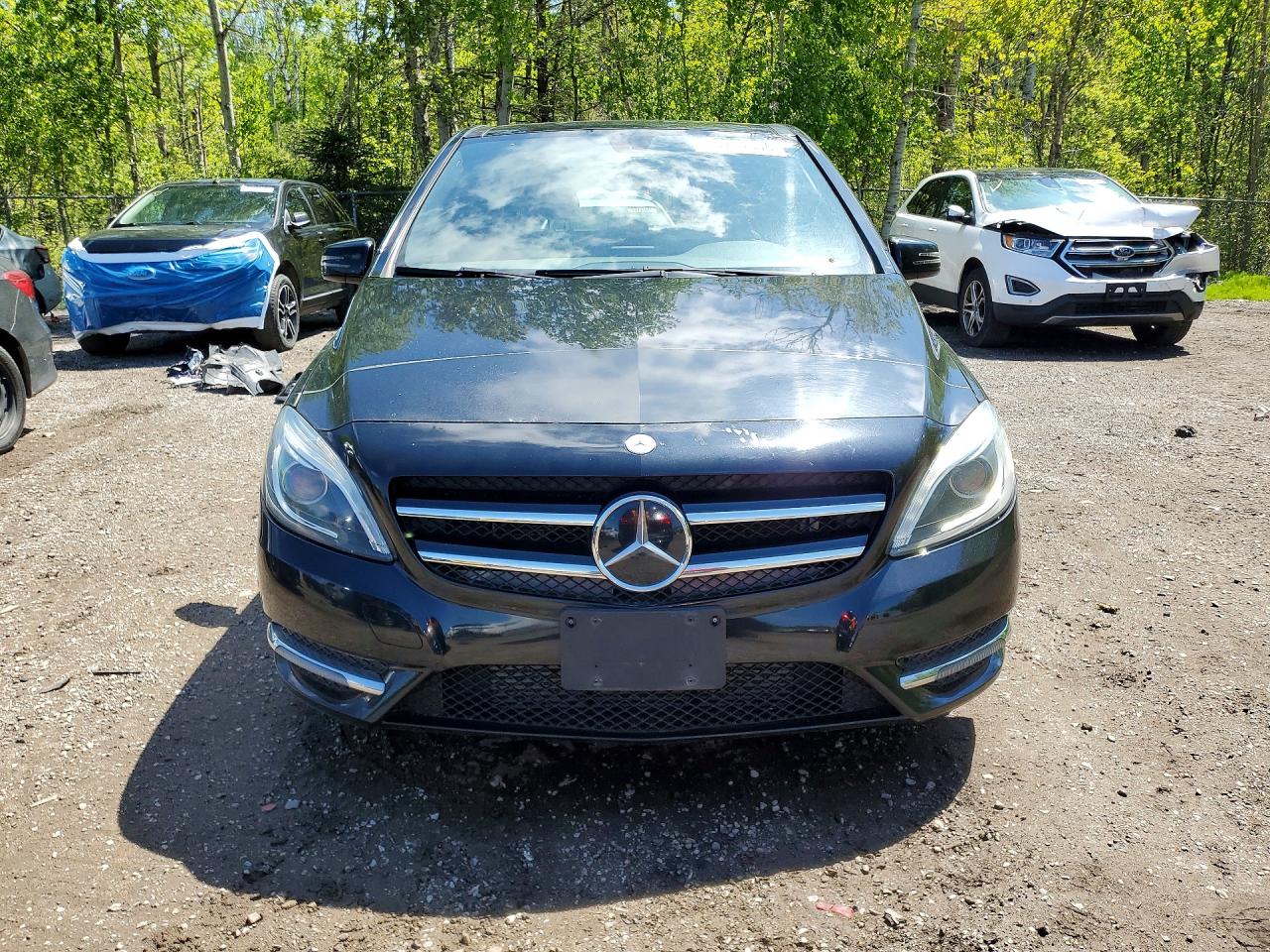 2014 Mercedes-benz B250 Charcoal vin: WDDMH4EB6EJ198263