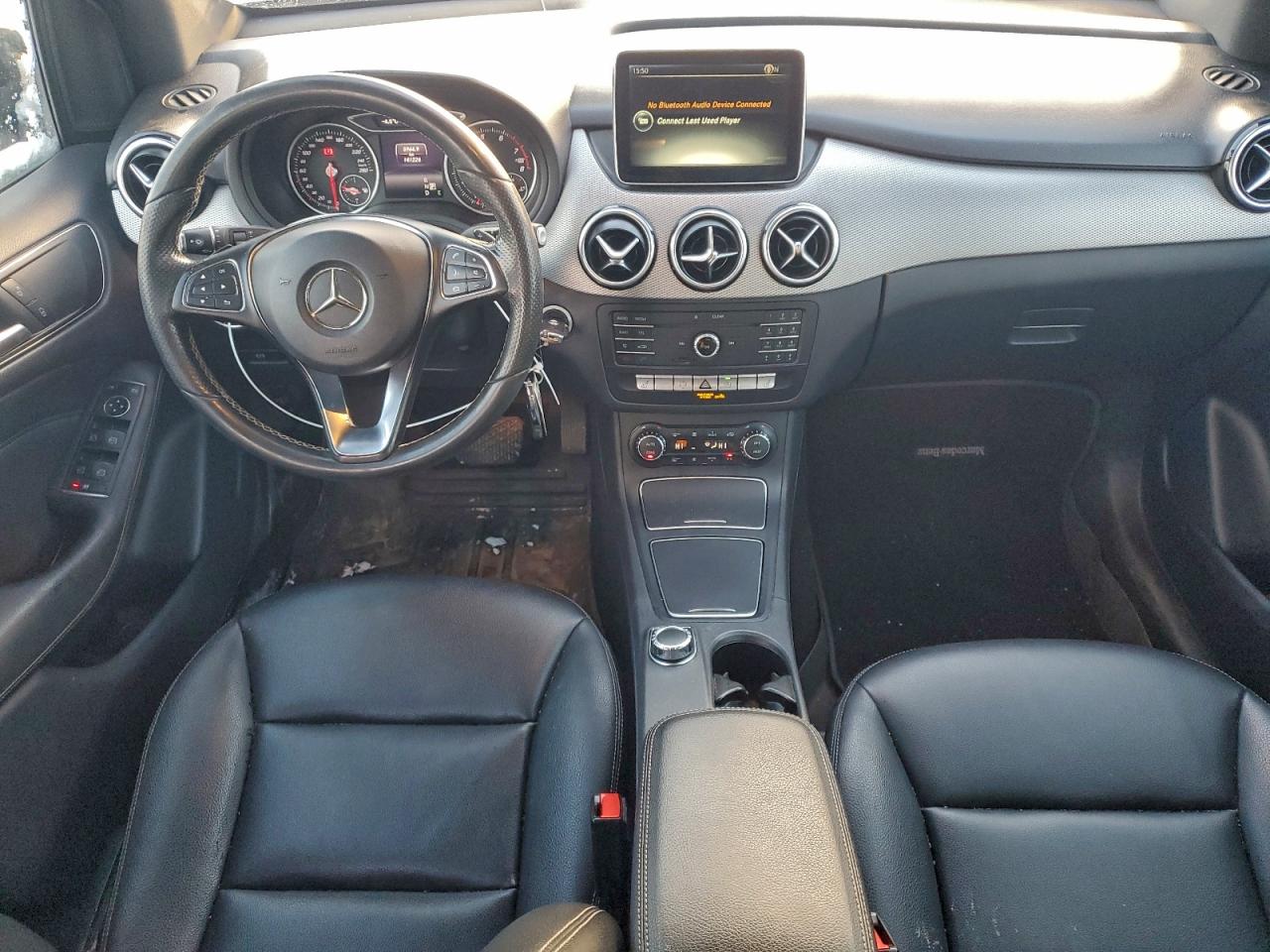 2015 Mercedes-benz B 250 4matic Черный vin: WDDMH4GB0FJ308982