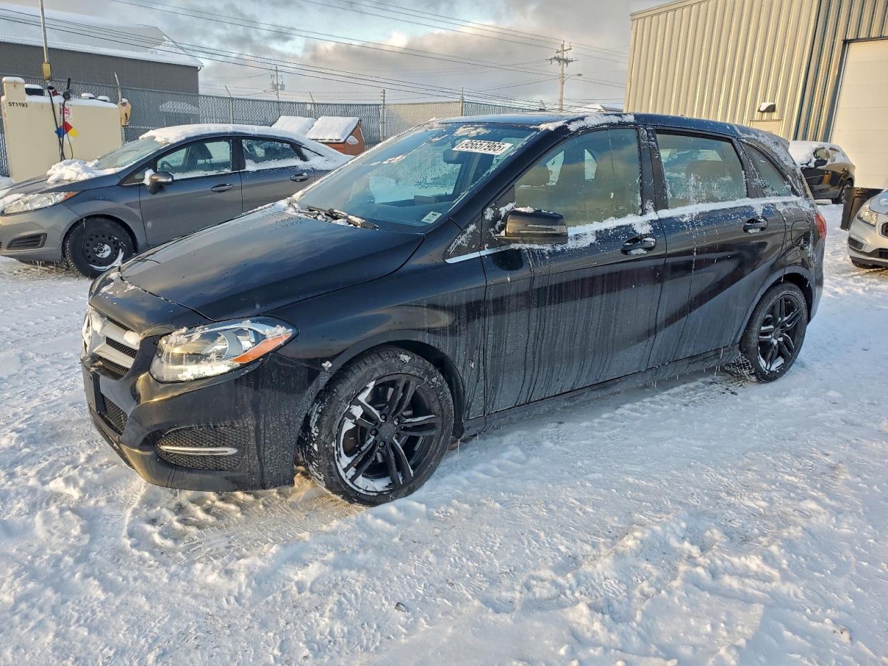 2015 Mercedes-benz B 250 4matic Black vin: WDDMH4GB0FJ308982