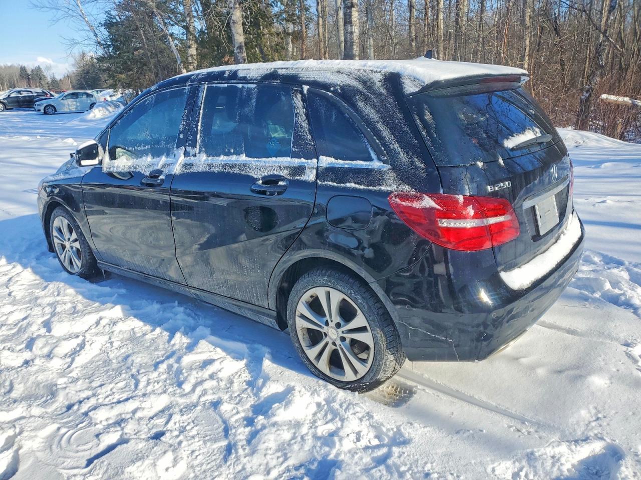 2015 Mercedes-benz B 250 4matic Black vin: WDDMH4GB2FJ366236