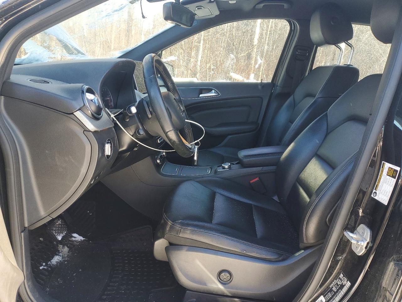 2015 Mercedes-benz B 250 4matic Black vin: WDDMH4GB2FJ366236