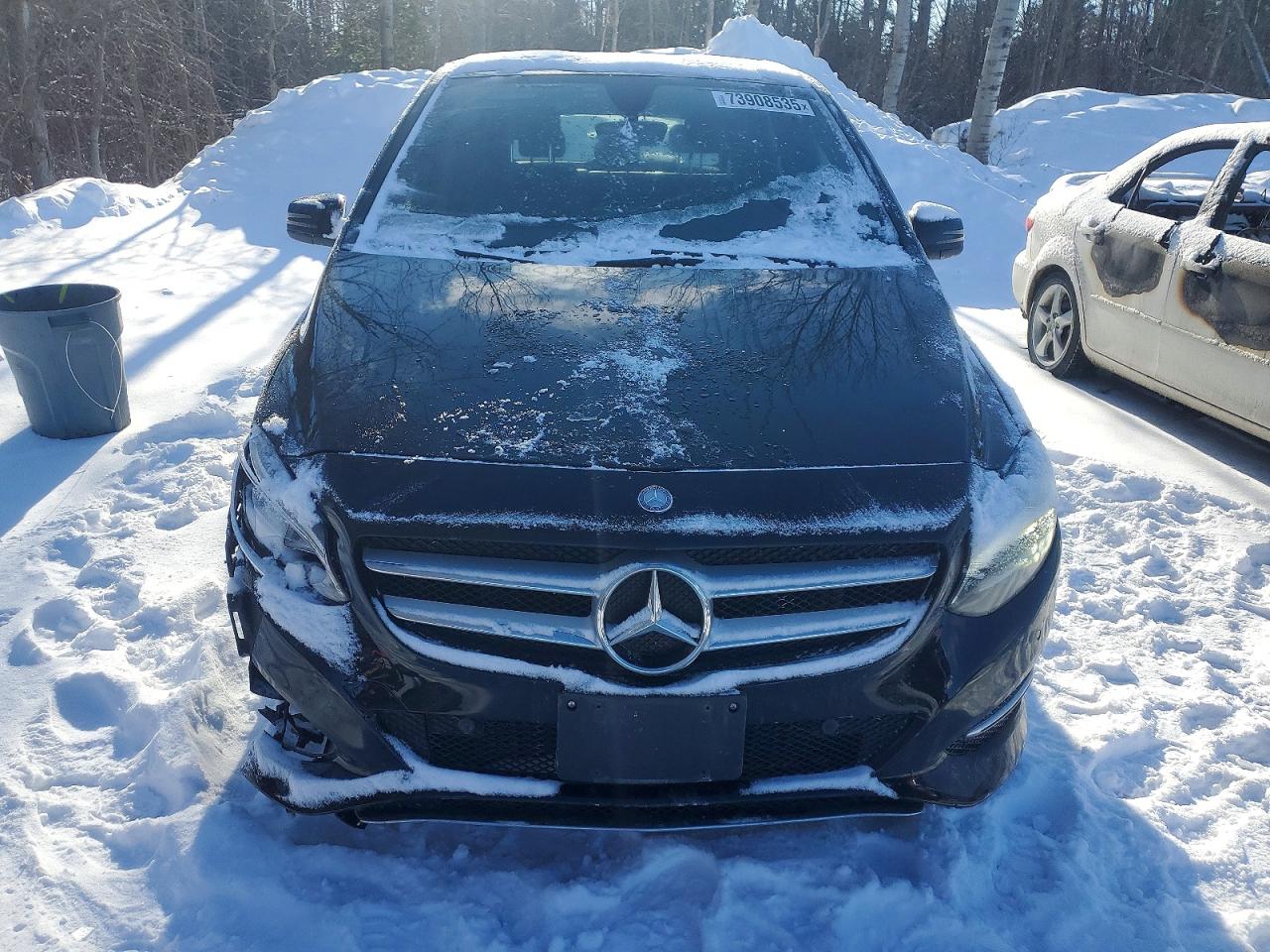 2015 Mercedes-benz B 250 4matic Black vin: WDDMH4GB2FJ366236
