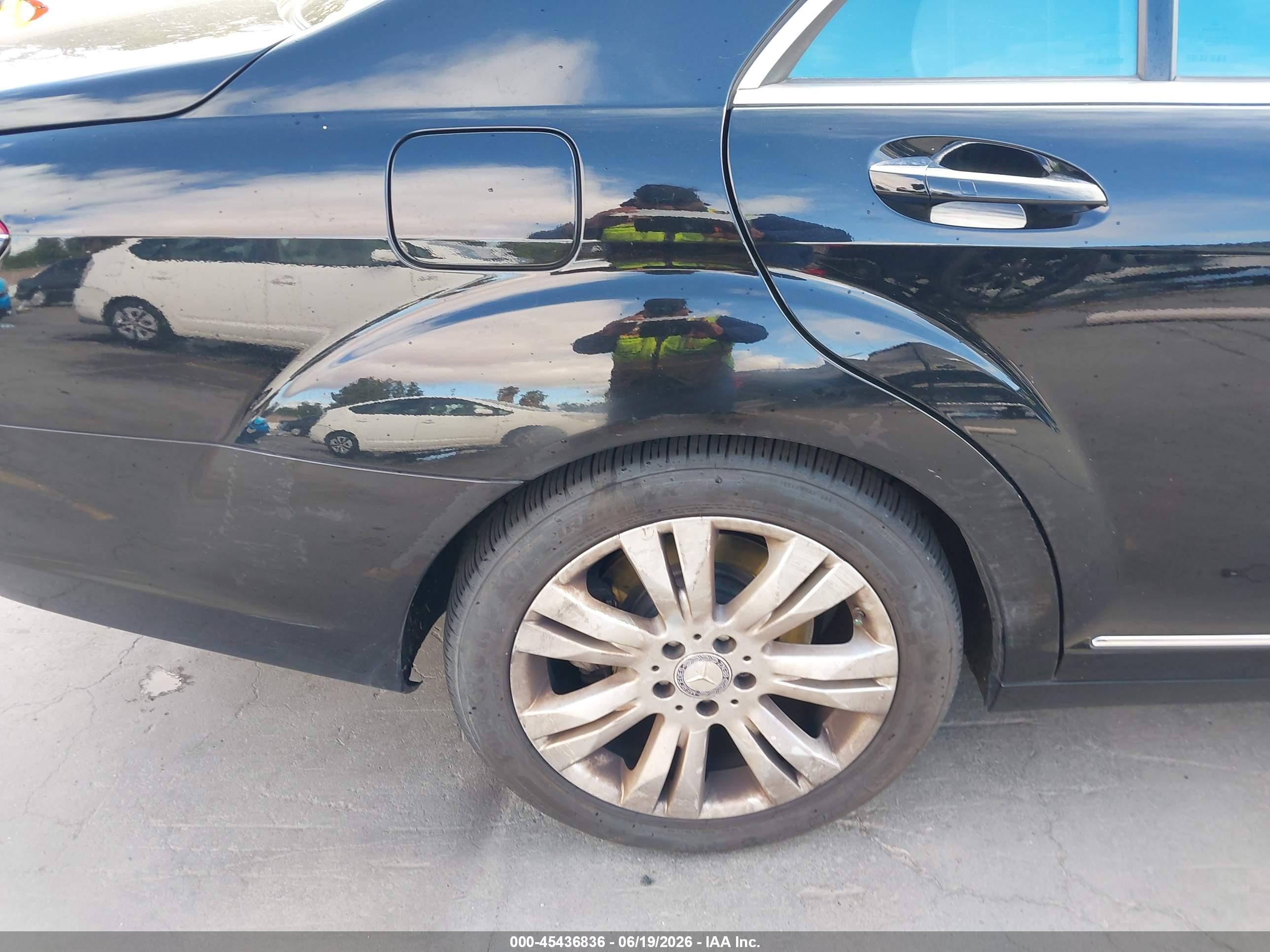 2009 Mercedes-benz S 450 4matic Черный vin: WDDNF84X29A285064