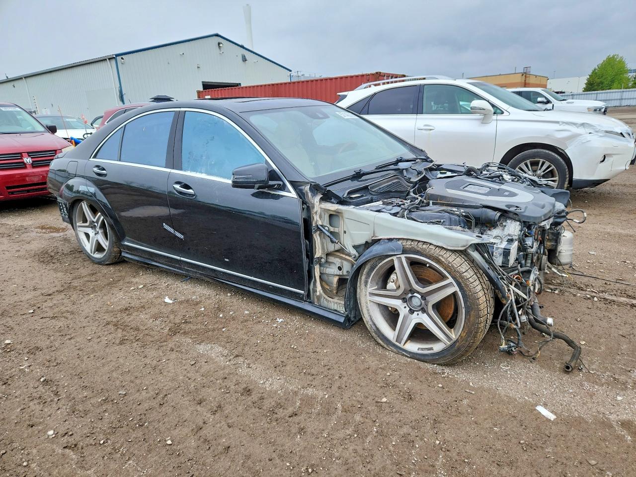 2011 Mercedes-benz S 450 4matic Черный vin: WDDNF8EB6BA368232