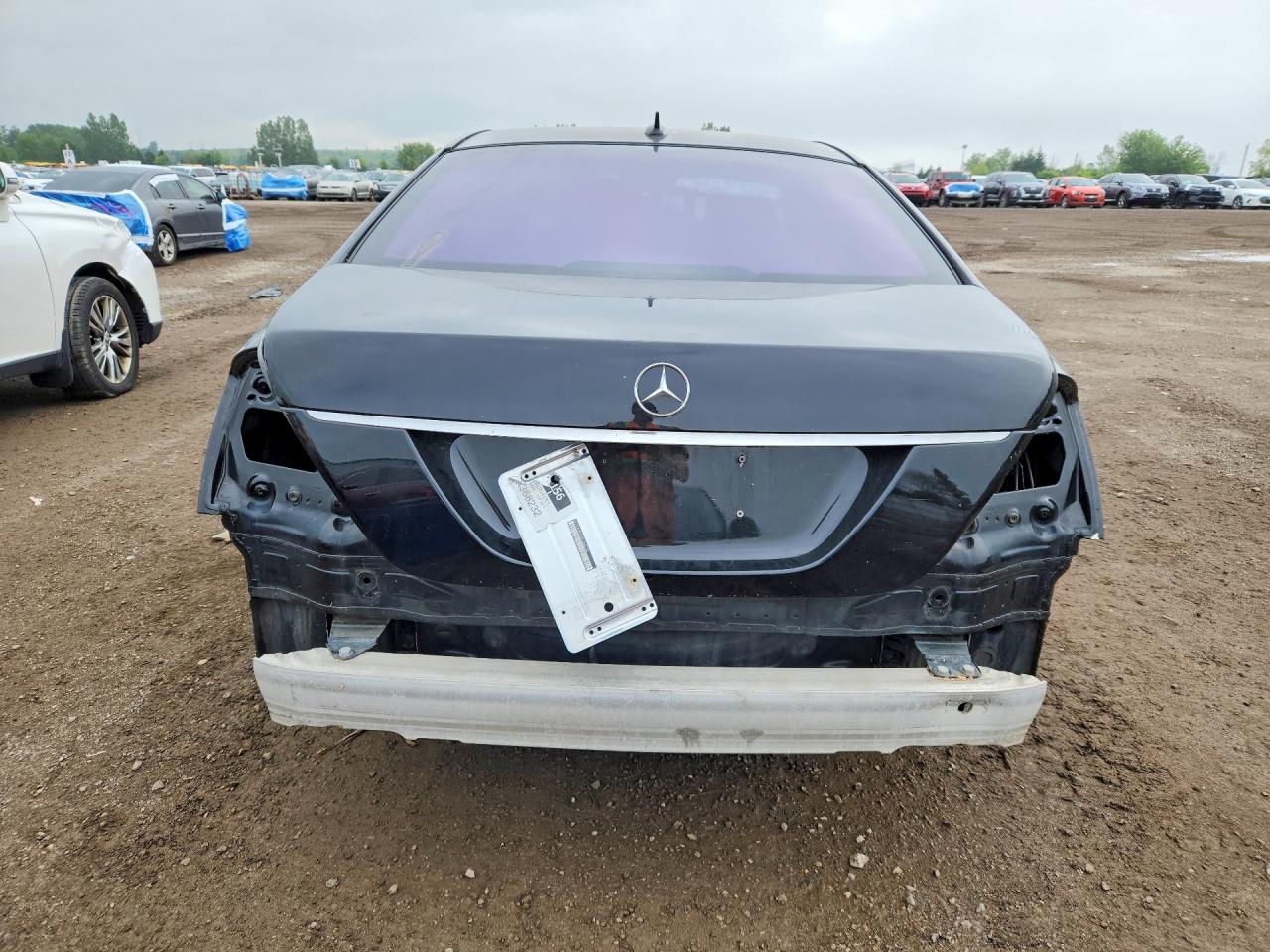 2011 Mercedes-benz S 450 4matic Черный vin: WDDNF8EB6BA368232