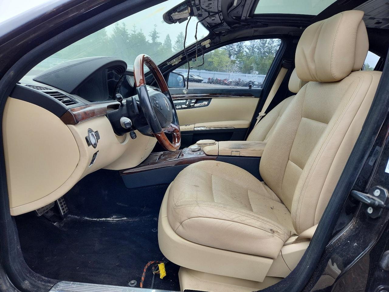 2011 Mercedes-benz S 450 4matic Черный vin: WDDNF8EB6BA368232