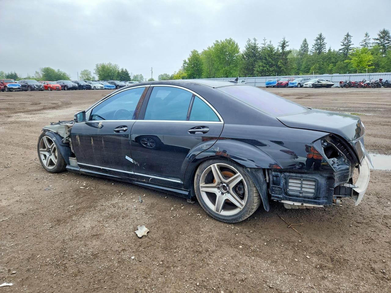 2011 Mercedes-benz S 450 4matic Черный vin: WDDNF8EB6BA368232