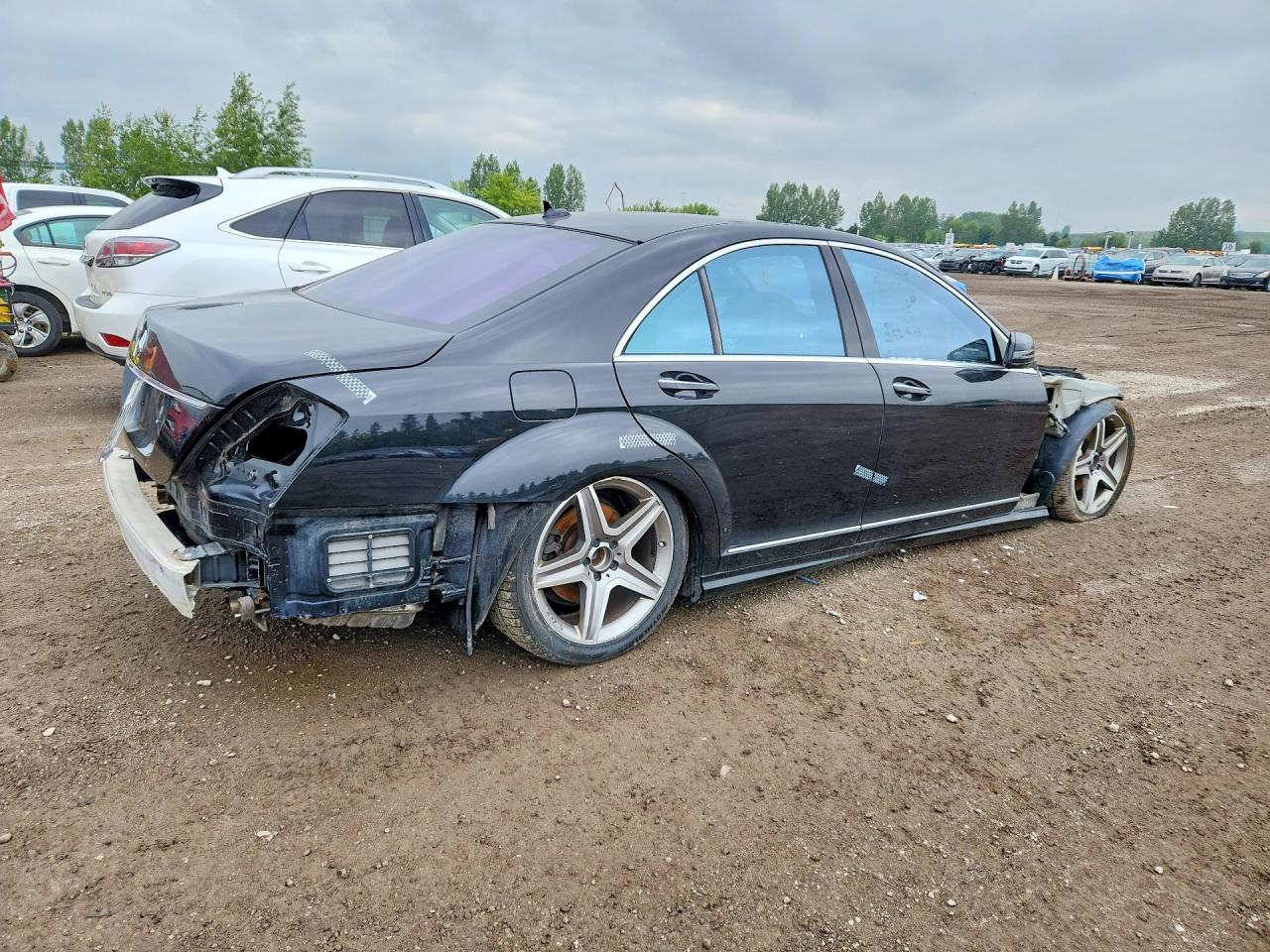 2011 Mercedes-benz S 450 4matic Черный vin: WDDNF8EB6BA368232